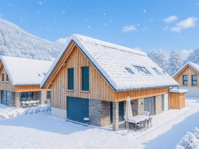 Außenseite Ferienhaus [Winter]