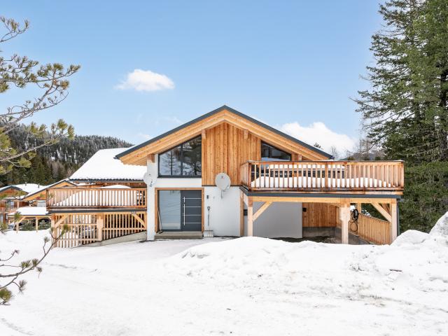 Außenseite Ferienhaus [Winter]