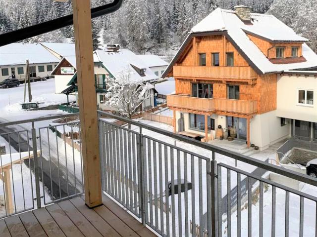 Vue de la maison de vacances