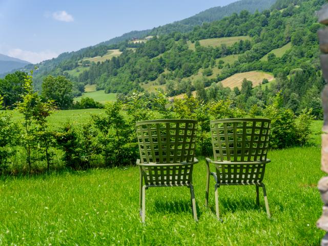 Uitzicht van vakantiehuis [zomer]