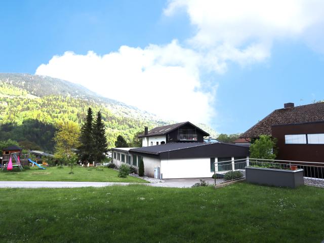 Vue de la maison de vacances