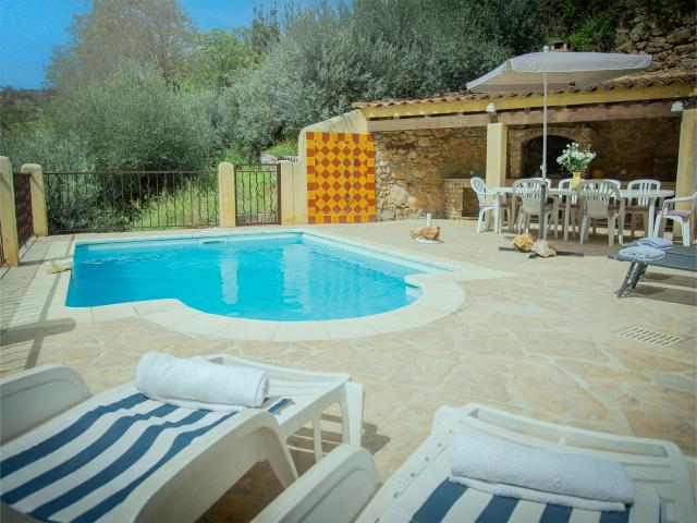 Piscine maison de vacances