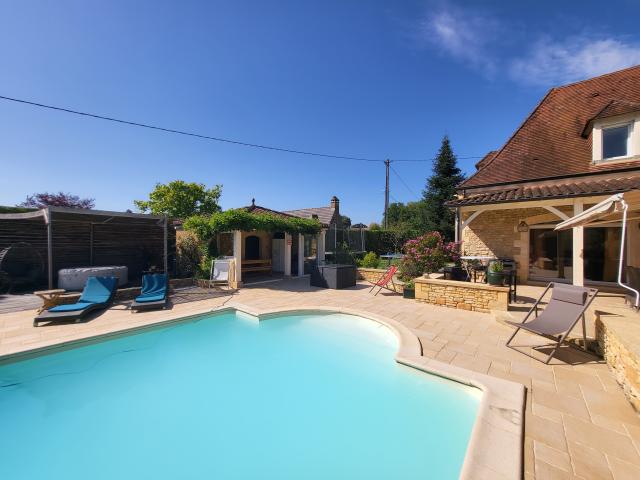 Pool des Ferienhauses