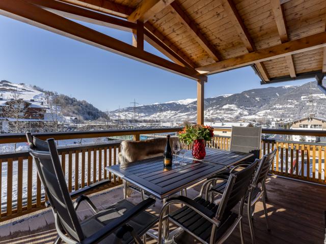 Uitzicht van vakantiehuis