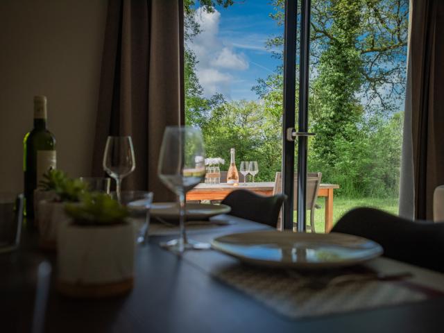 Aussicht vom Ferienhaus [Sommer]