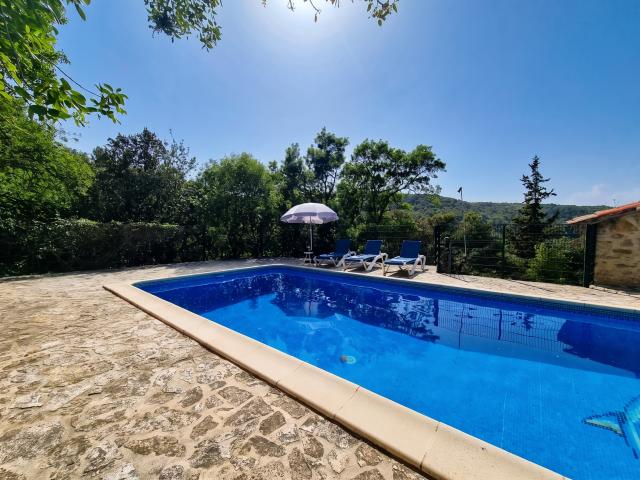 Piscine maison de vacances