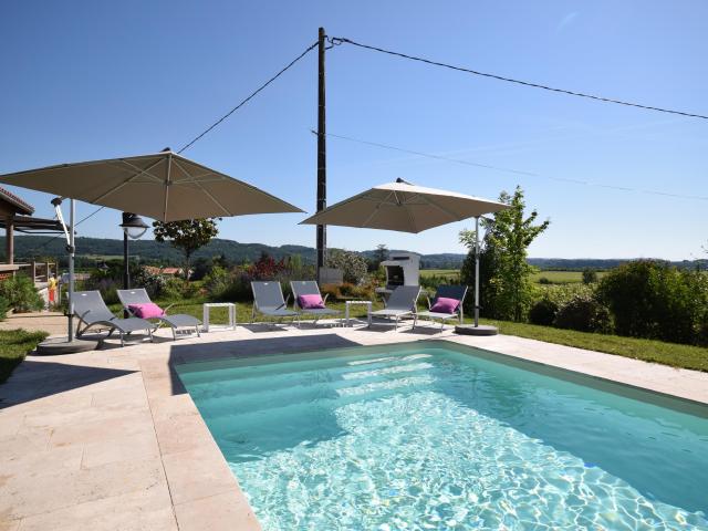 Pool des Ferienhauses