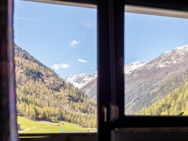 Uitzicht van vakantiehuis