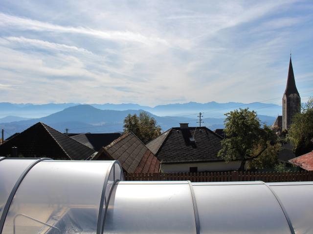 Aussicht vom Ferienhaus [Sommer]