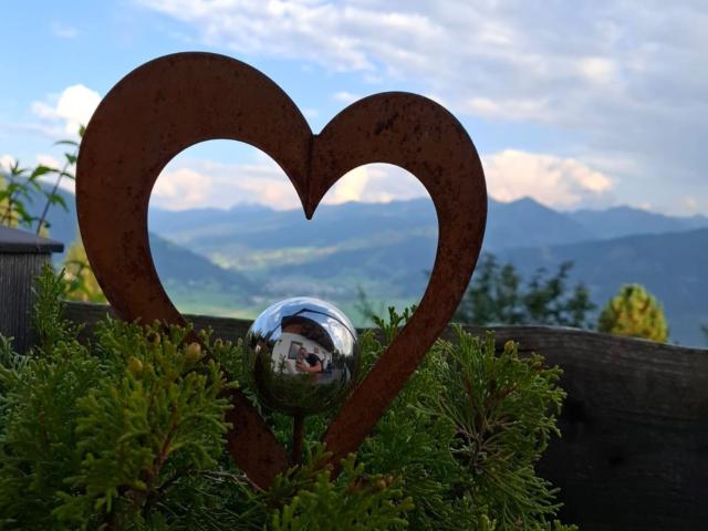 Aussicht vom Ferienhaus [Sommer]