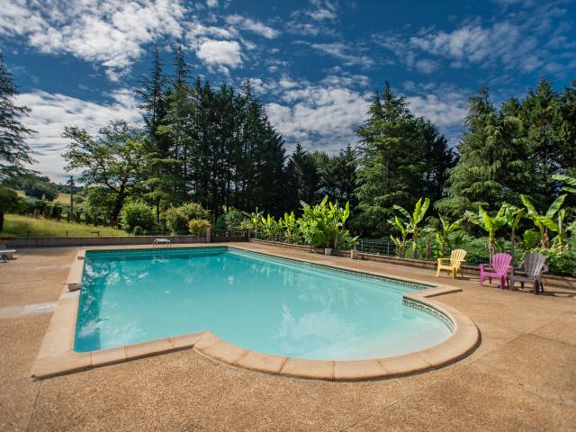 Pool des Ferienhauses