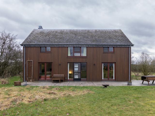 Außenseite Ferienhaus [Winter]