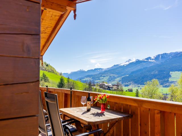 Aussicht vom Ferienhaus