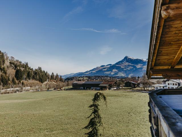 Aussicht vom Ferienhaus [Sommer]