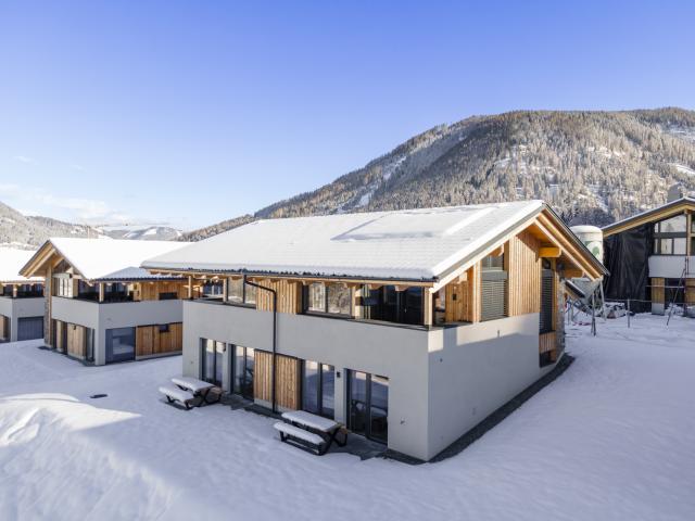 Außenseite Ferienhaus [Winter]