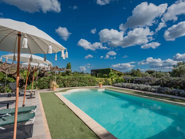 Pool des Ferienhauses