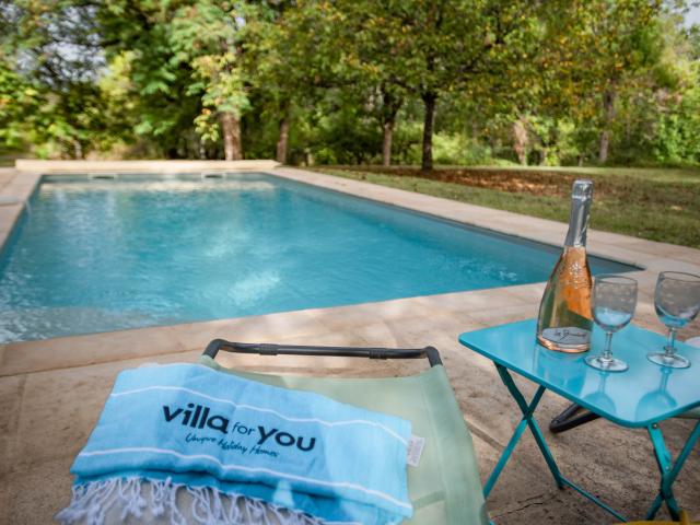 Piscine maison de vacances