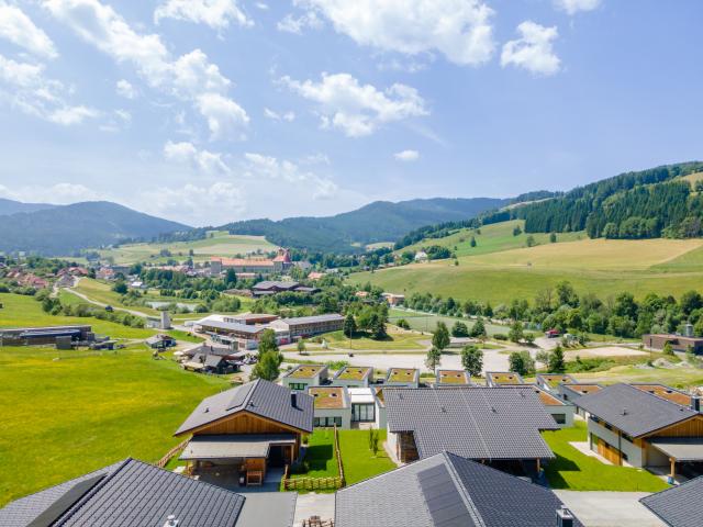 Uitzicht van vakantiehuis