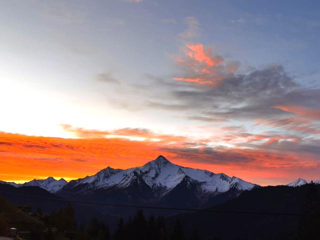 Vue de la maison de vacances