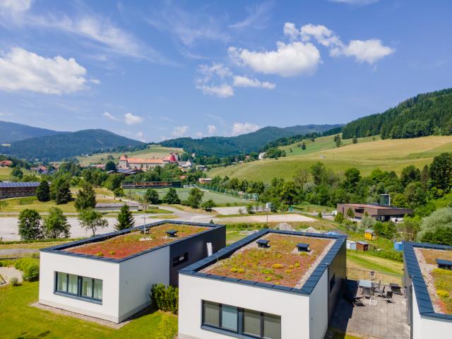 Aussicht vom Ferienhaus [Sommer]