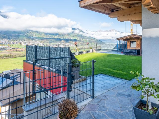 Aussicht vom Ferienhaus