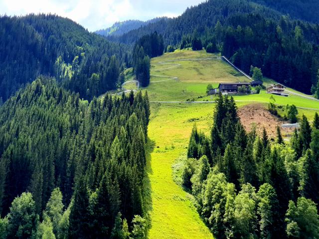 Aussicht vom Ferienhaus