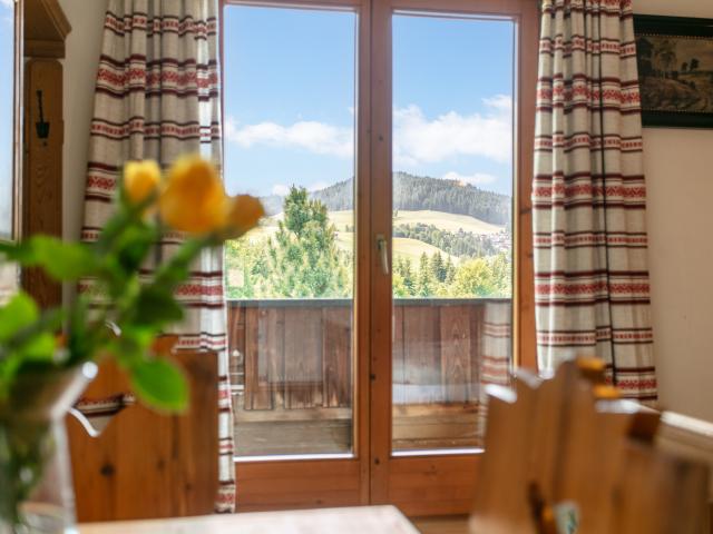 Uitzicht van vakantiehuis