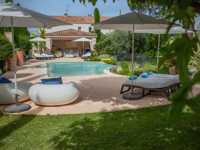 Pool des Ferienhauses