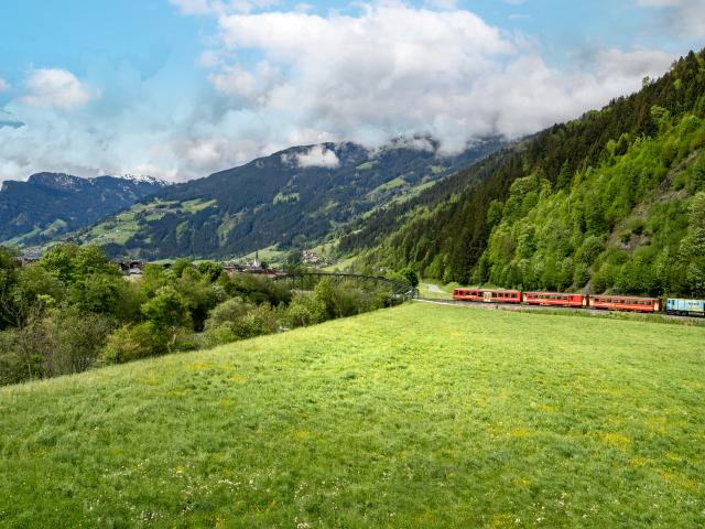 Uitzicht van vakantiehuis