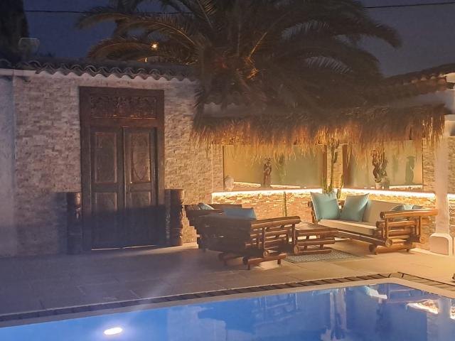 Pool des Ferienhauses