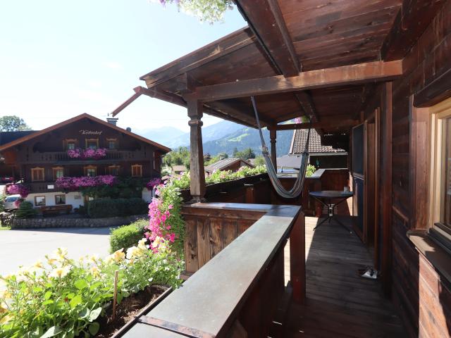 Vue de la maison de vacances