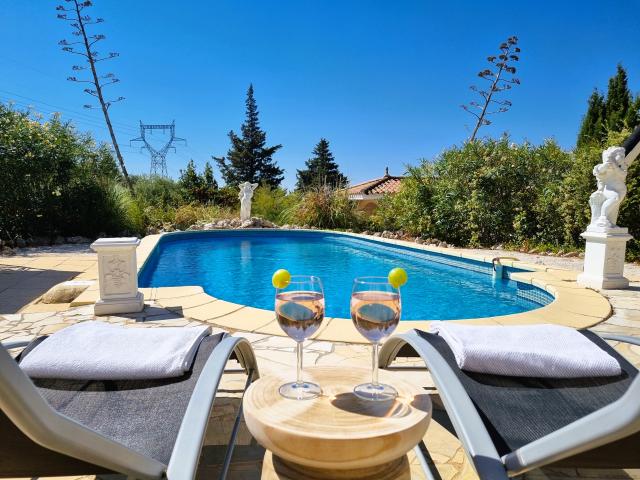 Pool des Ferienhauses