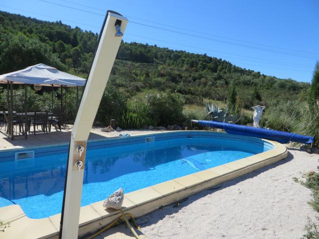 Pool des Ferienhauses