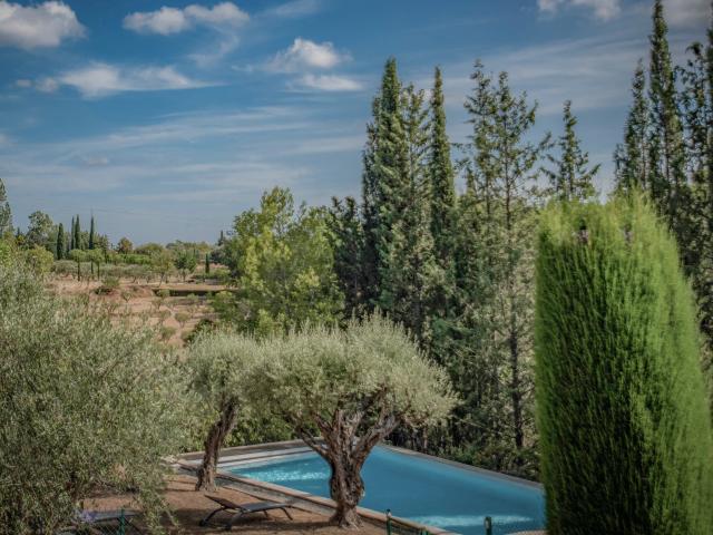 Aussicht vom Ferienhaus [Sommer]