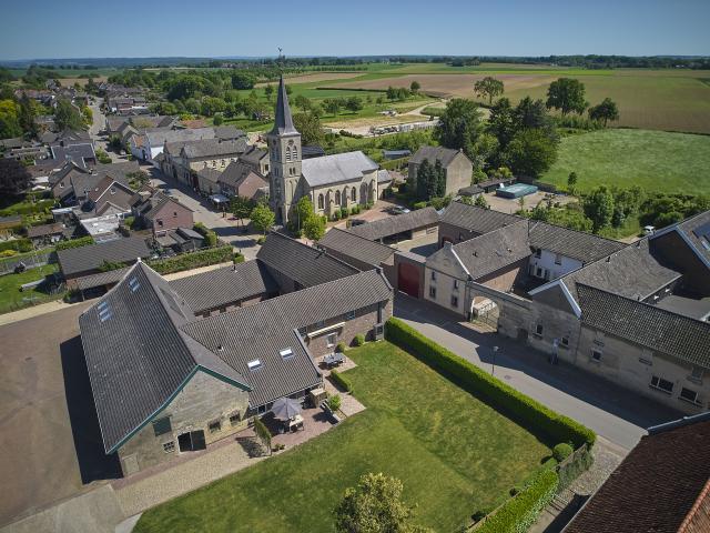 Uitzicht van vakantiehuis