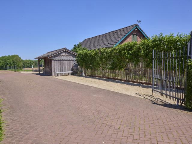 Uitzicht van vakantiehuis