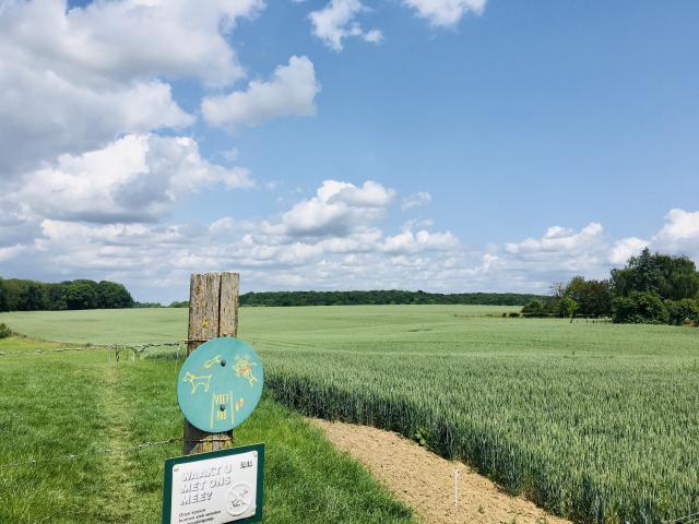 Vue de la maison de vacances
