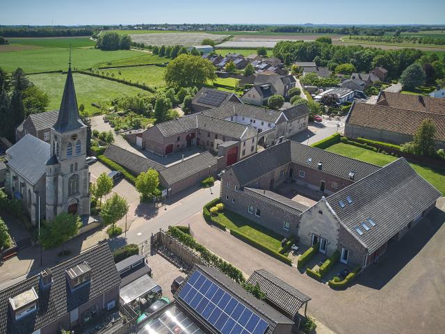 Uitzicht van vakantiehuis