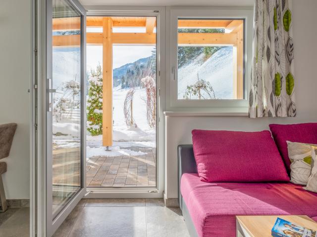 Aussicht vom Ferienhaus