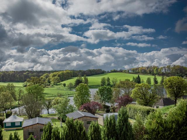 Aussicht vom Ferienhaus [Sommer]