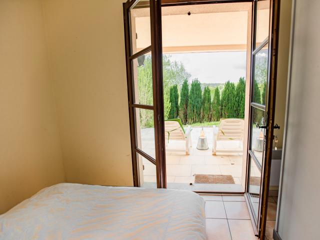 Aussicht vom Ferienhaus [Sommer]