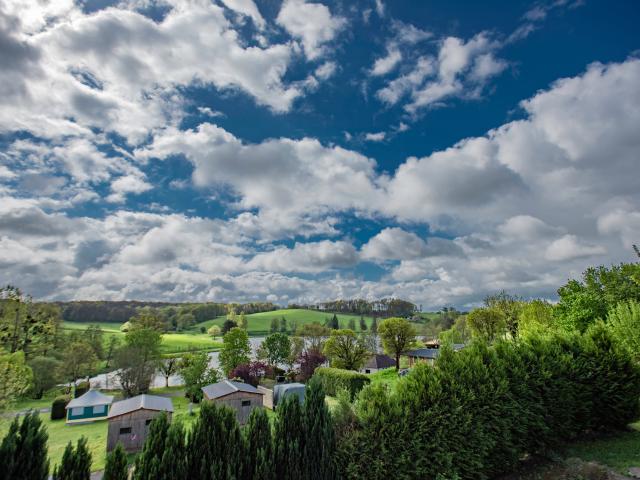 Aussicht vom Ferienhaus [Sommer]