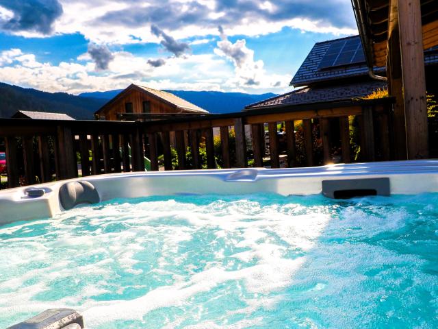 Aussicht vom Ferienhaus