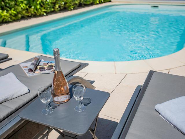 Pool des Ferienhauses