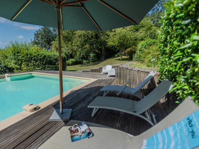 Piscine maison de vacances