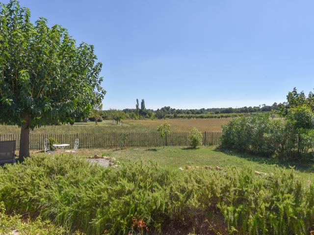Vue de la maison de vacances
