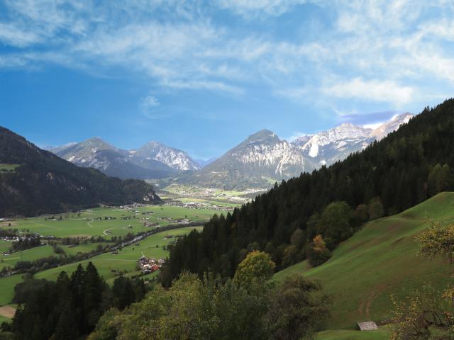 Vue de la maison de vacances
