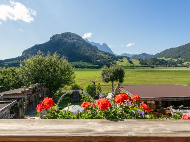 Vue de la maison de vacances