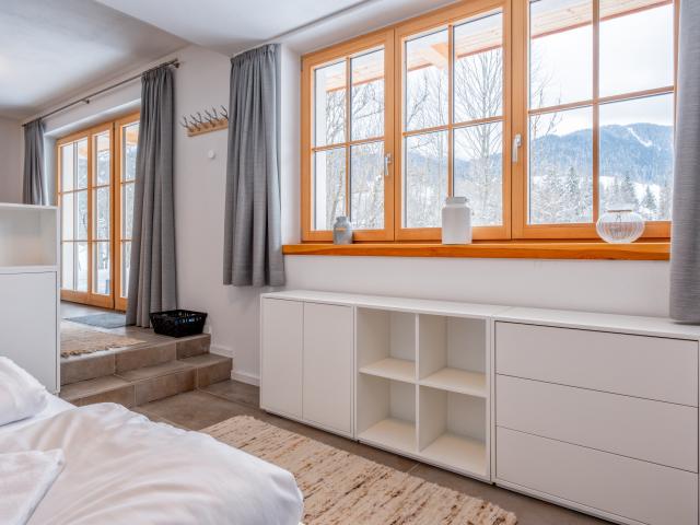 Vue de la maison de vacances