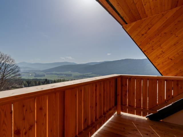 Uitzicht van vakantiehuis